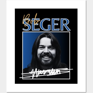 Bob seger///original retro Posters and Art